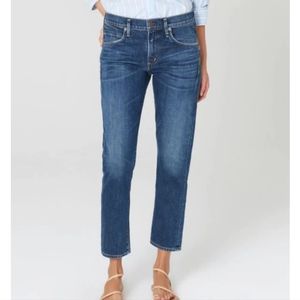 Citizen of Humanity CoH Elsa Mid Rise Slim Fit Crop